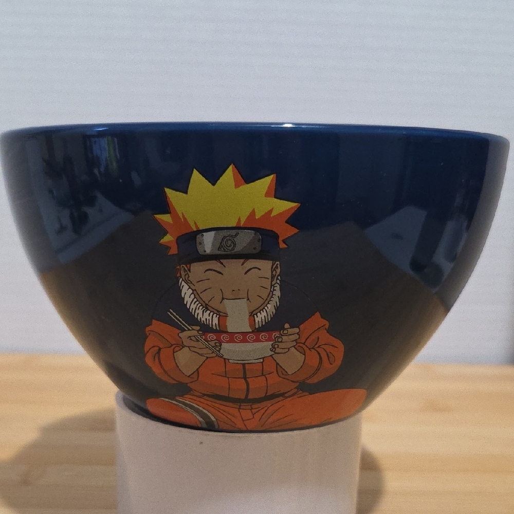 Naruto Navy Blue Anime Ceramic Bowl